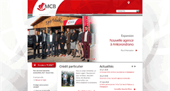 Desktop Screenshot of mcbmadagascar.com